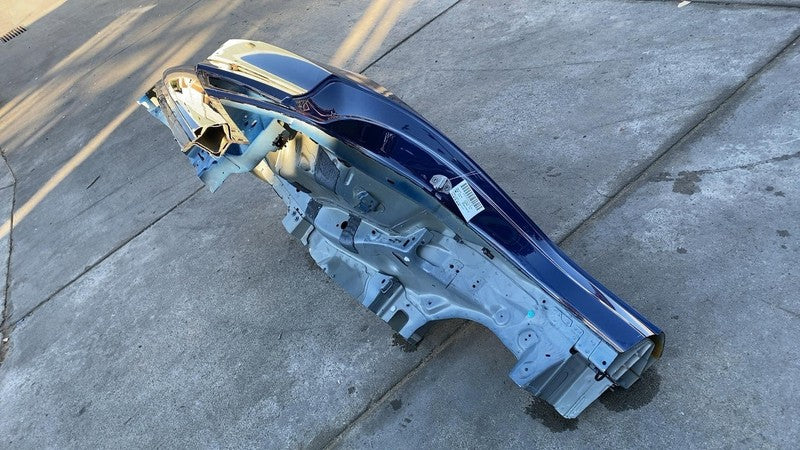 ⭕ 17-20 Tesla Model 3 Rear Left Quarter Panel Structural Frame Cut Blue - PPSB