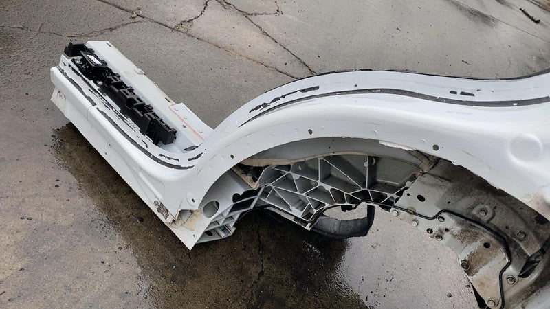 2016-2020 Tesla Model X Rear Driver Side Quarter Panel Cutout Left LH White PPSW