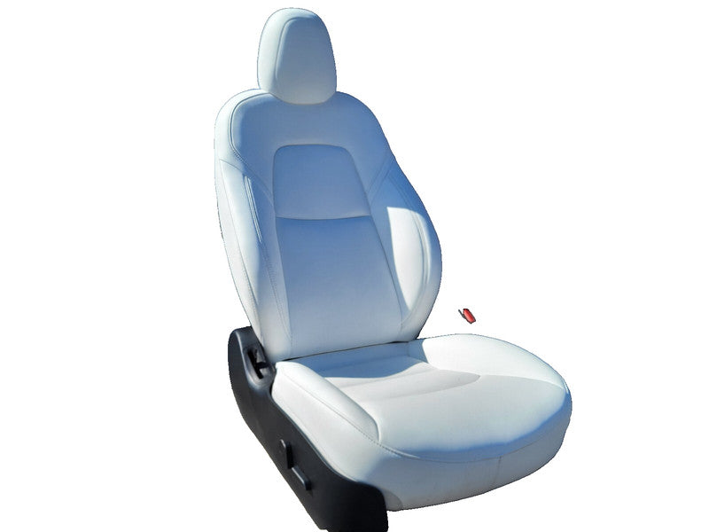 1456943-00 ⭕ 2017-2022 Tesla Model 3 Y Front Passenger Side 1st Row Seat White Right Assy