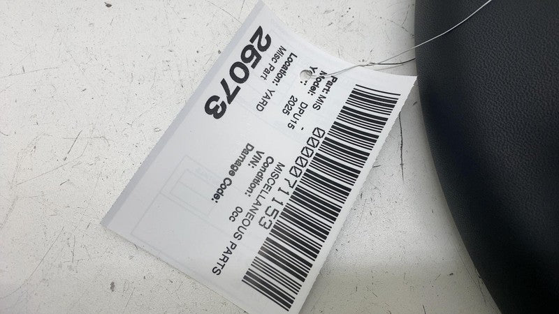 7FG851X7AE ⭕ 2025 Ram 1500 Steering Wheel Black Leather 5th Gen w/ Switch Button 7FG851X7AE