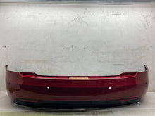 ⭕ 2016-2020 Tesla Model S MS Rear Bumper Cover Red w/ Park Sensor Holes Assembly