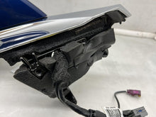 ⭕ 12-15 Model S Left Exterior Rear View Door Mirror LH Blue - PPSB 1041317-00-A