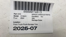 ⭕ 2024 2025 Tesla Cybertruck  Front Trunk Bumper Trim Panel Switch 1819393-00-C