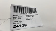 2024 Tesla Cybertruck Rear Passenger 2nd Row Seat Shoulder Panel Cover Right RH