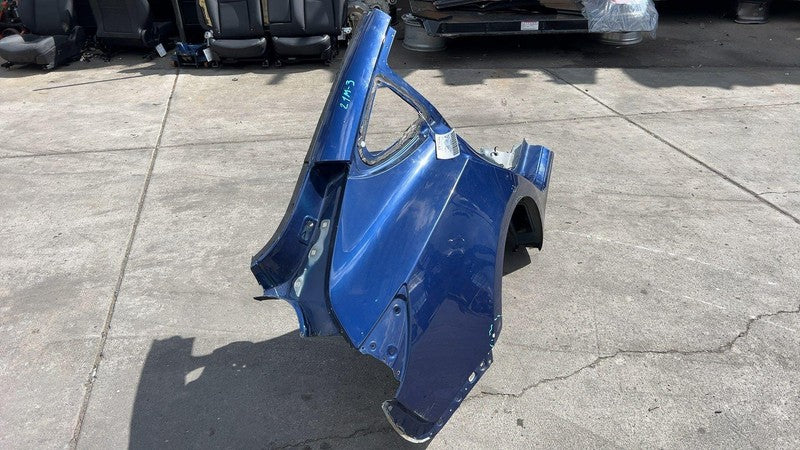 ⭕ 2017-2020 Tesla Model 3 Rear Right Quarter Panel Structural Cut Out Blue PPSB