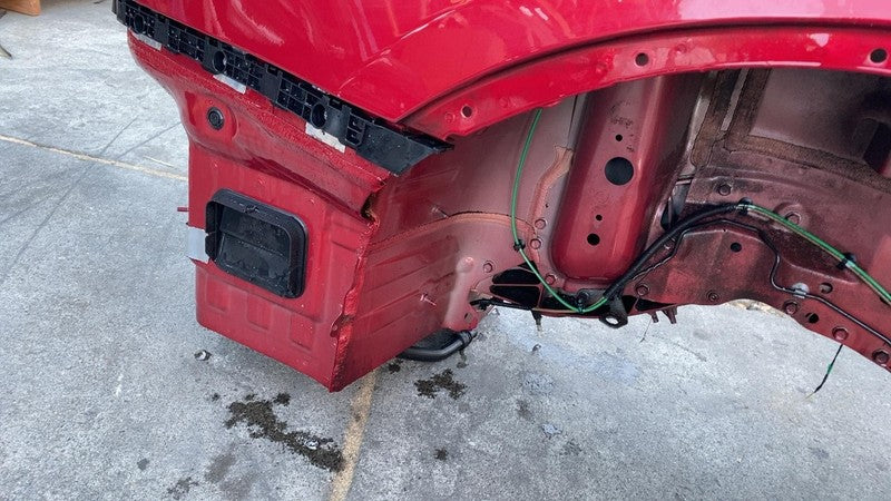 2016-2020 Tesla Model X Rear Right Quarter Fender Frame Panel Cutout RH Red PPMR
