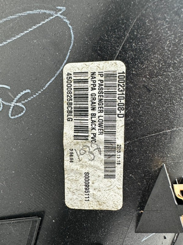 1002310 08 D ⭕ 2016-2020 Tesla Model S X Front Right Lower Dashboard Trim Cover 1002310-08-D