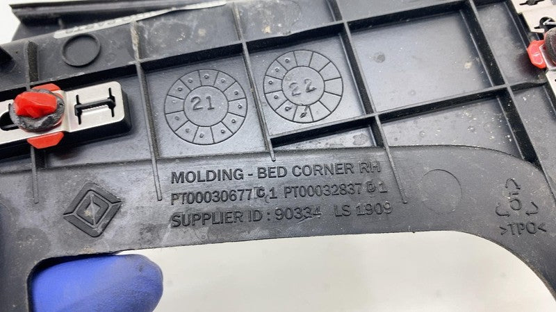 PT00030677 ⭕2022-2024 Rivian R1T Rear Passenger Side Door Back Corner Trim Right PT00030677