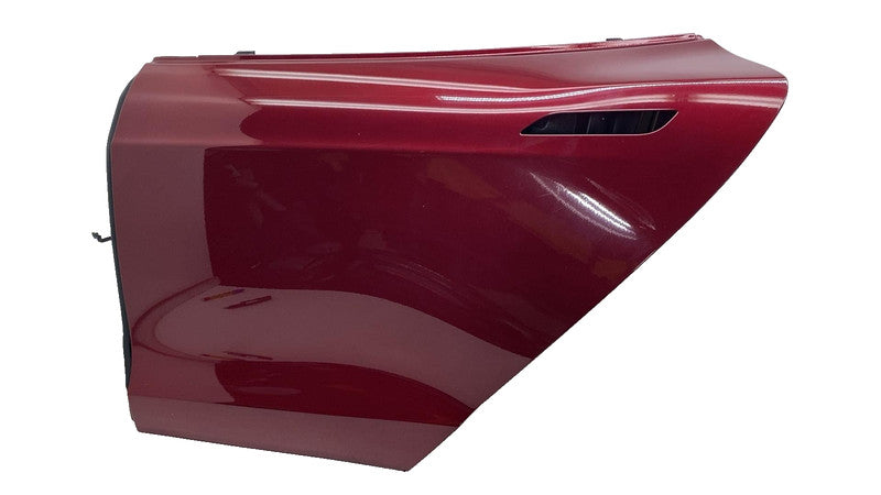 2012 2013 2014 2015 Tesla Model S Rear Driver Side Door Shell Panel Left LH Red