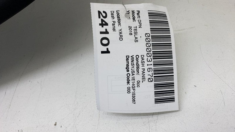 ⭕ 12-20 Model S Dashboard Instrument Panel Interior Dash Trim Cover 10