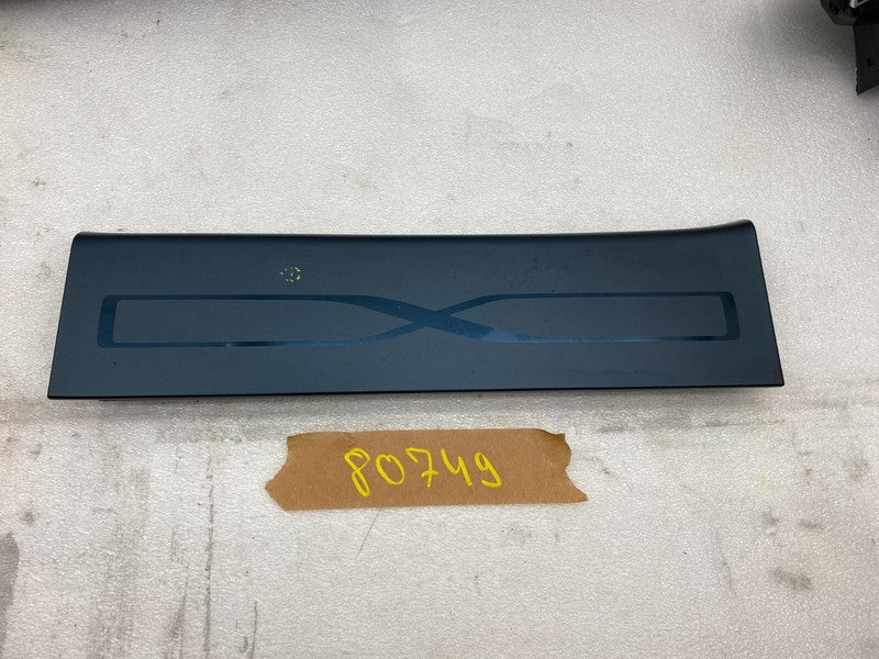 105318900D ⭕ 16-20 Tesla Model X Front Left Door Sill Step Welcome Plate Trim 1053189-00-D