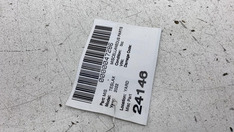 105505200D ⭕ 2016-2023 Tesla Model X Rear Falcon Door Trim Molding Cover Left 1055052-00-D