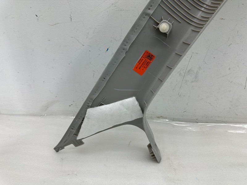 108623781H ⭕ 17-20 Tesla Model 3 Upper Side Interior A-Pillar Trim Cover Left 1086237-81-H