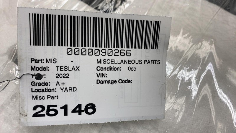 ⭕ 21-25 Tesla Model X MX Rear Lower Interior Liftgate Trim Assembly 16