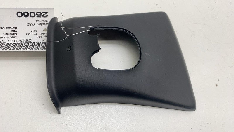 109838300D 17-20 Model 3 Front Interior Rear View Mirror Upper Cover w/ Camera 1098383-00-D