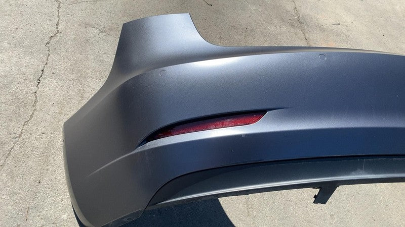 ⭕ 2017-2022 Tesla Model 3 Rear Bumper Cover w/ Park Sensor & Harness Gray PMNG
