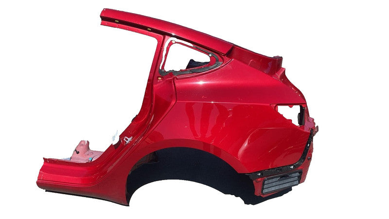⭕ 2017-2020 Tesla Model 3 Rear Left Quarter Panel Structural Frame Cut Red PPMR