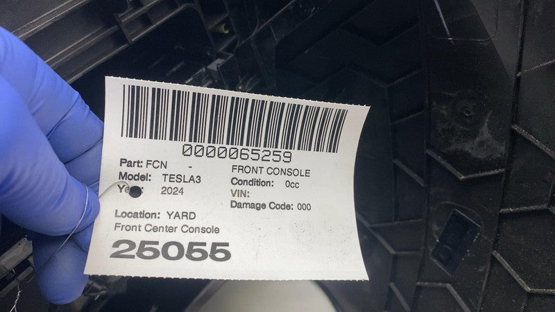 ⭕ 24-25 Tesla Model 3 Front Floor Center Console Storage & Carrier 198