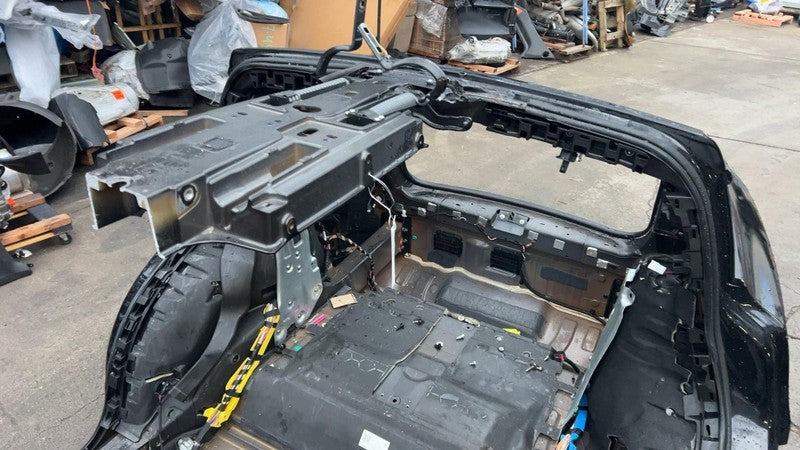 ⭕ 21-25 Model X Rear Left & Right Quarter Panel Structural Frame Cut Black PBSB