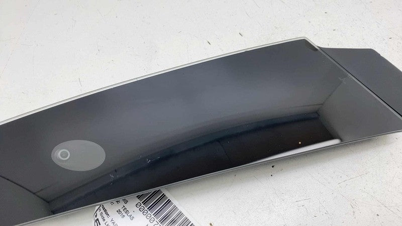 1092306-00-B ⭕ 2016-2020 Tesla Model S Left B-Pillar Applique Glass Trim Molding 1092306-00-B