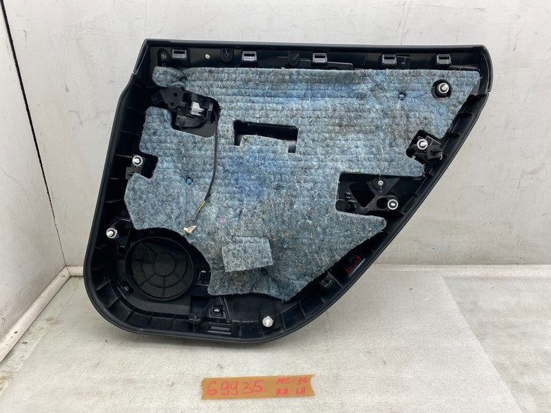 600613310K ⭕ 12-20 Tesla Model S Rear Left Interior Door Panel Trim Card Cover 6006133-10-K