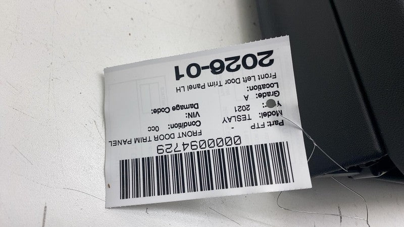 Front Door Trim Panel TESLA MODEL Y Left 21