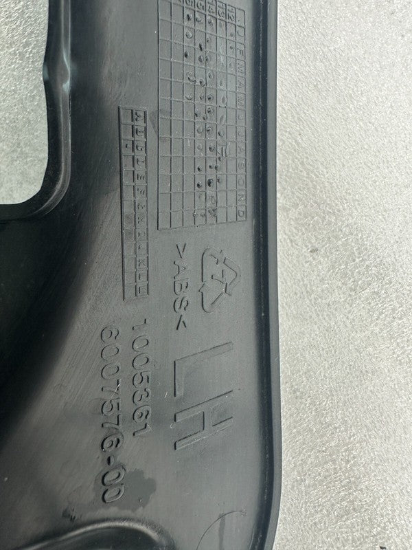 600757600C ⭕ 12-25 Model S Rear Left Tailgate Trunk Pinch Sensor Trim Molding 6007576-00-C