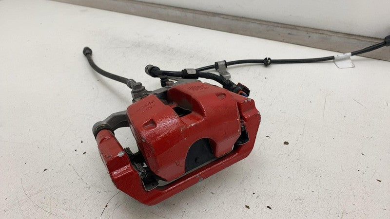 ⭕ 2017-2023 Tesla Model 3 Y Rear Passenger Side Caliper Red w/ Brake Hose Right