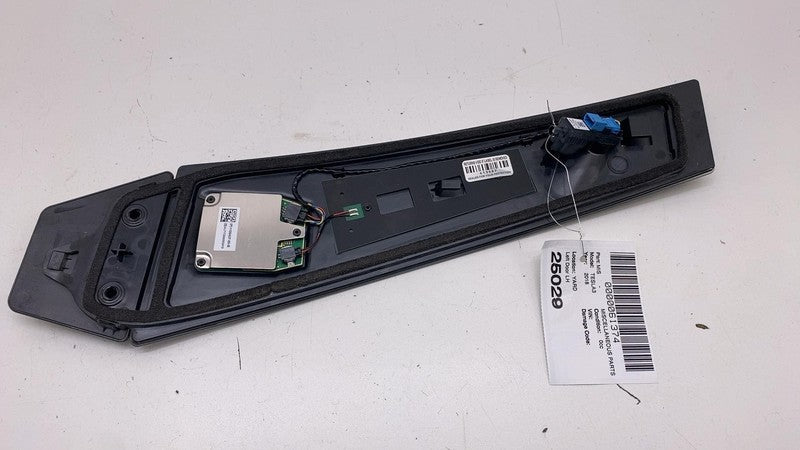 1100437-00-B ⭕ 2017-2023 Tesla Model 3 Left B-Pillar Applique Glass Trim Molding w/ Camera LH
