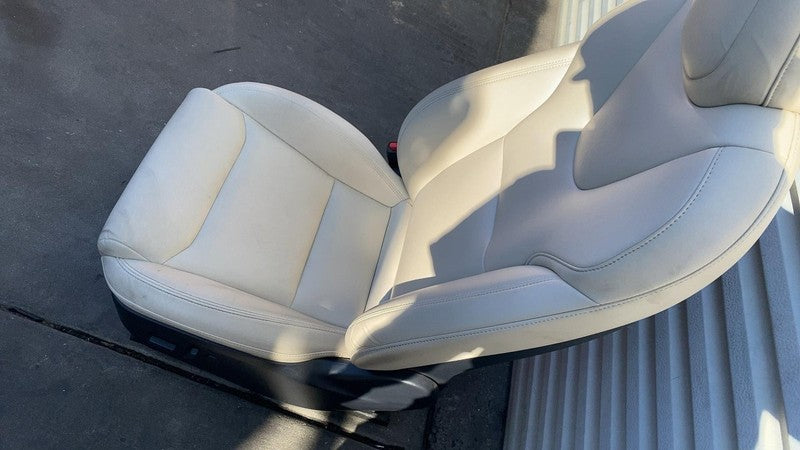 ⭕ 2016-2020 Tesla Model S Front Left 1st Row Seat Upper & Lower Cushio
