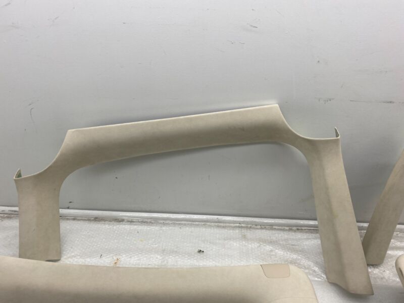 103595403D 2016-2020 Tesla Model X SET of Ceiling Headliner Sunvisor Upper A + B + C-Pillar
