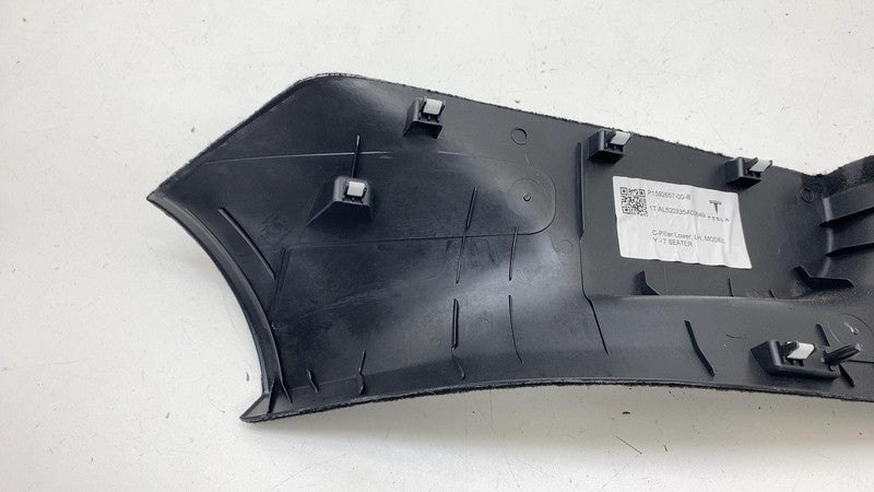 1592657 00 B ⭕ 2020-2023 Model Y Rear Driver Side C-Pillar Trim Cover Lower Left 1592657-00-B