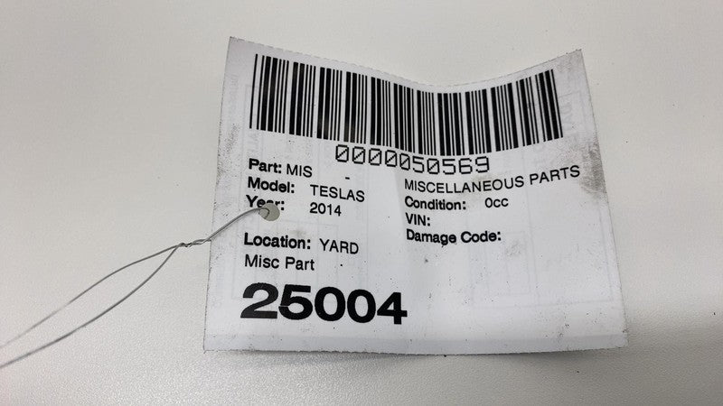 103890100E 2012-2020 Tesla Model S MS Electric Battery Heater with Wire Harness Wiring Loom