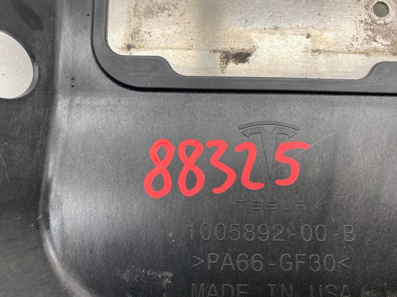 100589200B ⭕ 12-15 Model S Front Hood Lock Latch Surround Trim Cover Bracket 1005892-00-B