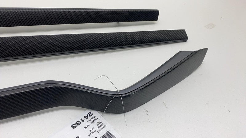 1035826 00 2016-2020 Tesla Model X SET of Front & Rear Left & Right Door Molding Trim Decor