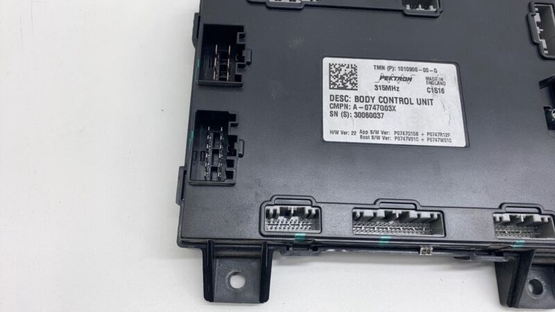 1010906 00 G 2012-2020 Tesla Model S Body Controller BCM Control Module (315MHZ) Assembly OEM