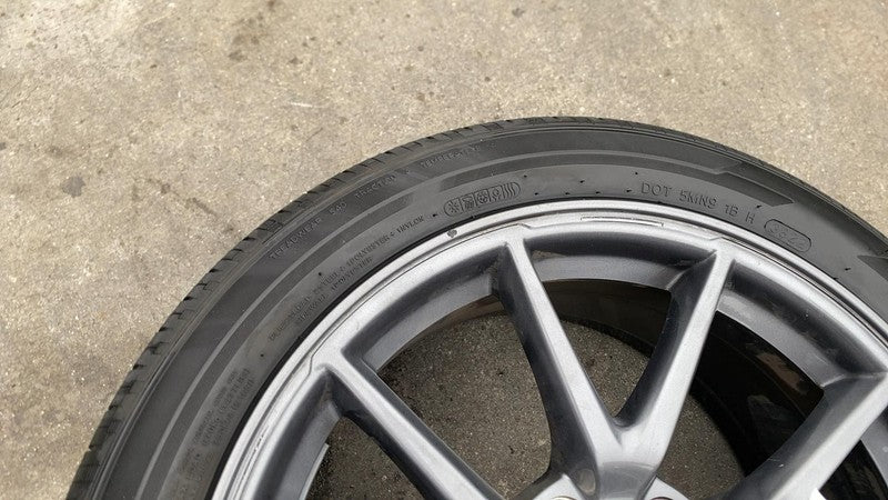 ⭕ 21-23 Model 3 M3 Wheel Rim 18" inch 18x8.5J+40MM w/ Hankook Tire 235