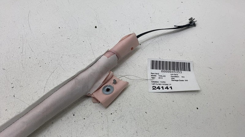 100526100D 2012-2020 Tesla Model S Driver Side Roof Curtain Safety Airbag Left Assembly OEM