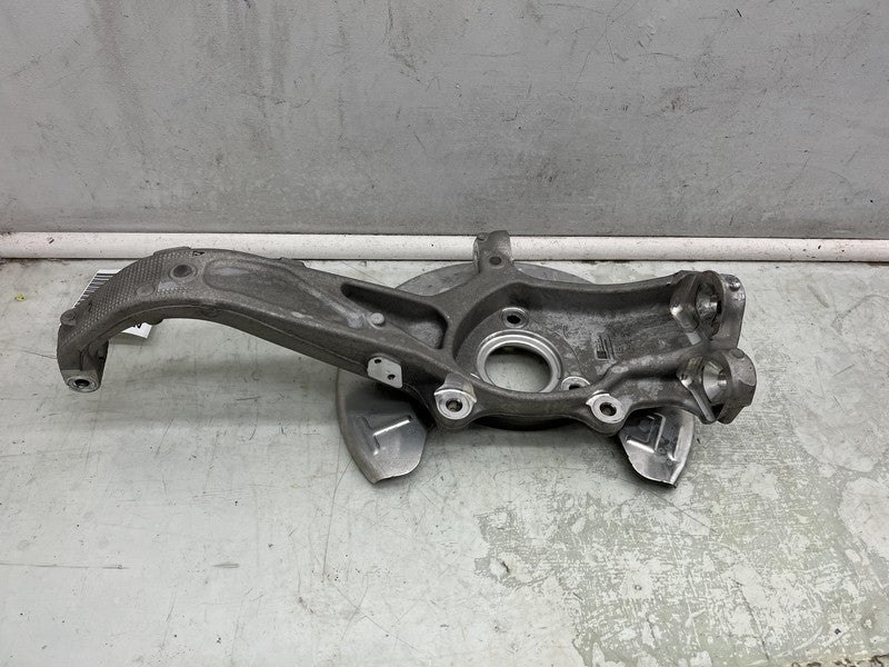 1044661-B 2017-2023 Tesla Model 3 Front Driver Side Spindle Knuckle Rotor Shield Left RWD