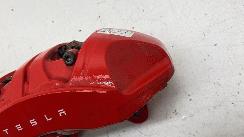 ⭕17-23 Model 3 Front Driver Side Performance Brake Caliper Red Left 10