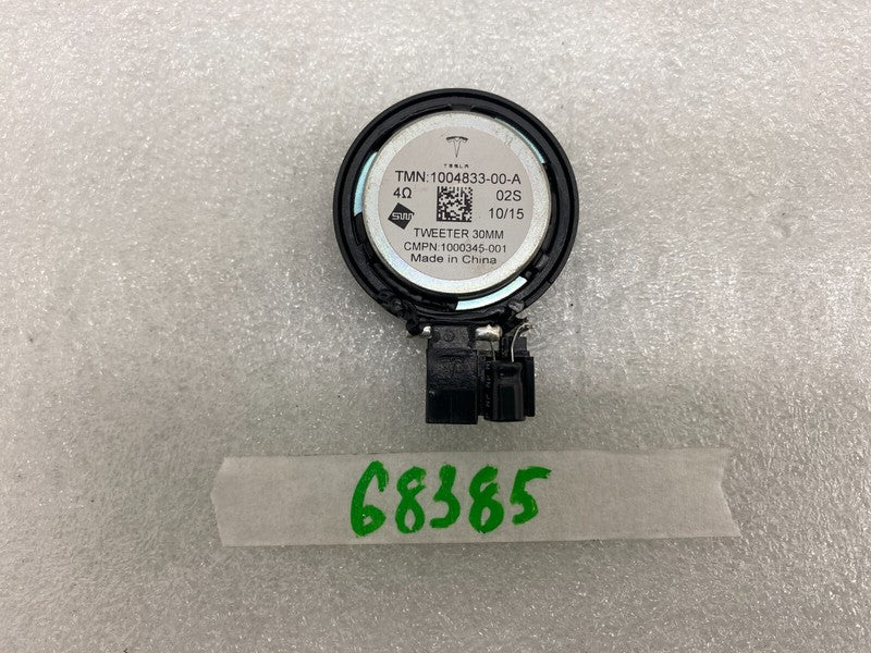100483300A ⭕ 2012-2020 Tesla Model S X Audio System Speaker Tweeter 30MM Assy 1004833-00-A