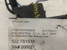 ⭕2012 2013 2014 2015 Tesla Model S Air Suspension Main Solenoid Valve w/ Bracket