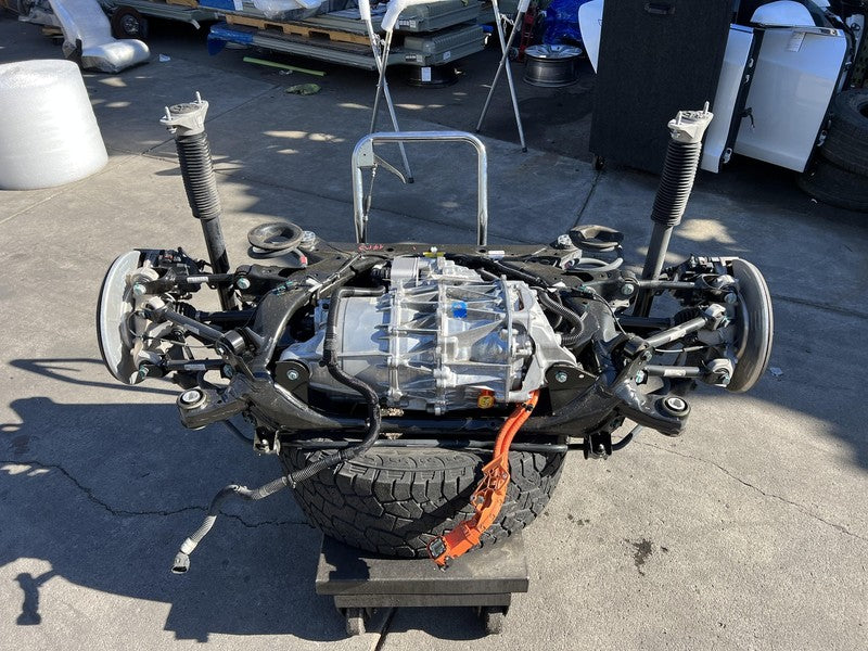 1120980-00-B 2017-2020 Tesla Model 3 M3 Rear Engine Motor Drive Unit w/ Subframe & Suspension