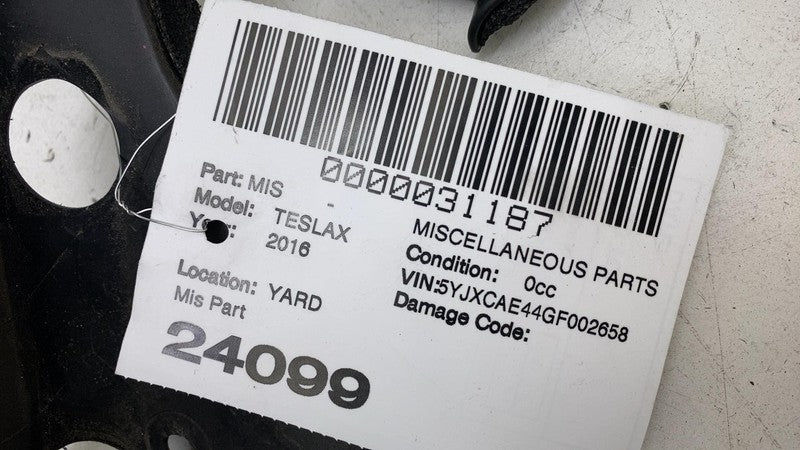 ⭕ 2016-2020 Tesla Model X Spoiler Water Catch Basin & Cover w/ Drain T