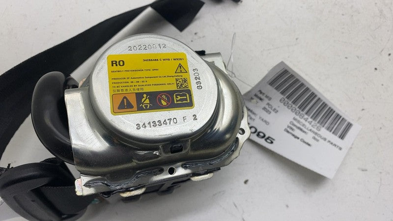 ⭕ 2021-2023 Polestar 2 Rear Left or Right Side Seatbelt & Retractor OE