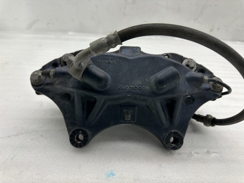 ⭕ 2016-2020 Tesla Model X Front Passenger Side Caliper w/ Brake Hose Line Right