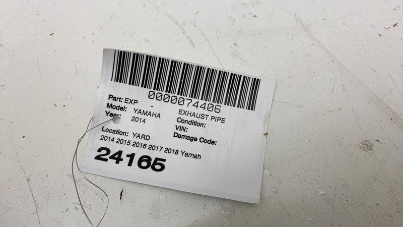 ⭕2014 2015 2016 2017 2018 Yamaha YZ250 YZ250F Exhaust Tube Pipe Muffle