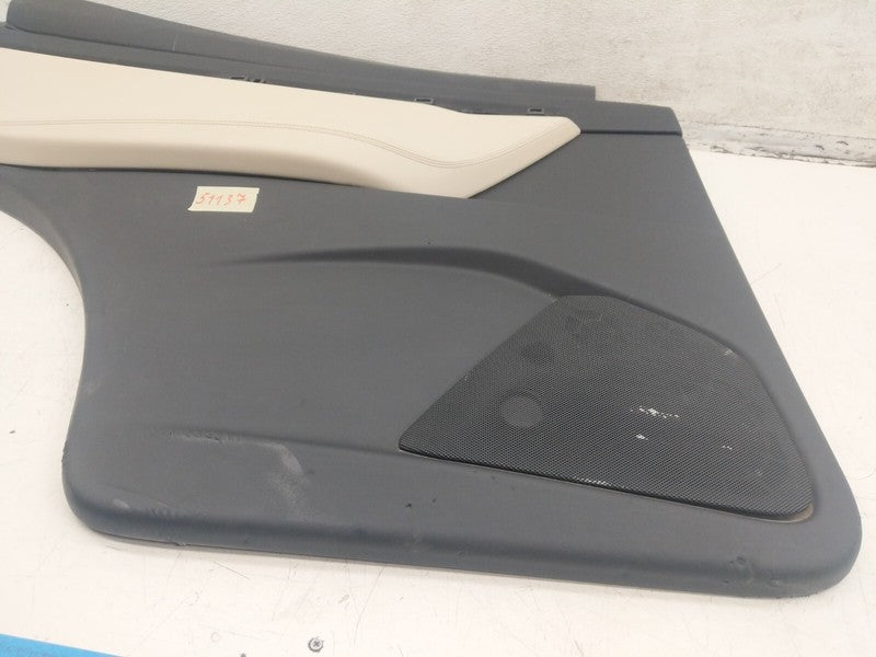 ⭕ 2016-2020 Tesla Model X Rear Side Door Panel Trim Card Black Left 1058003-22