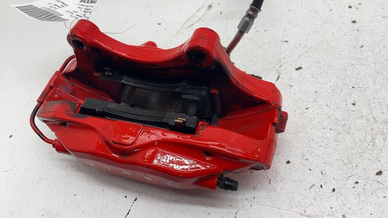 ⭕ 2016-2020 Tesla Model X Front Caliper w/ Brake Hose Line Left Red 10