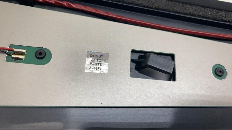 110043700C ⭕ 17-23 Model 3 Left B-Pillar Applique Glass Trim Molding w/ Camera 1100437-00-C